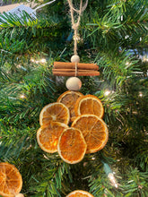 Load image into Gallery viewer, Orange Slice Ornaments made by Quartz and Company