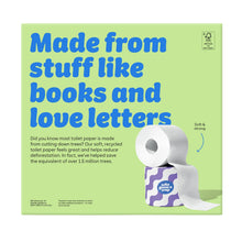 Load image into Gallery viewer, 100% Recycled Toilet Paper - Retail 8 Pack (4/case)