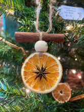 Load image into Gallery viewer, Orange Slice Ornaments made by Quartz and Company