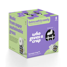 Load image into Gallery viewer, 100% Premium Bamboo Toilet Paper - 8 Pack