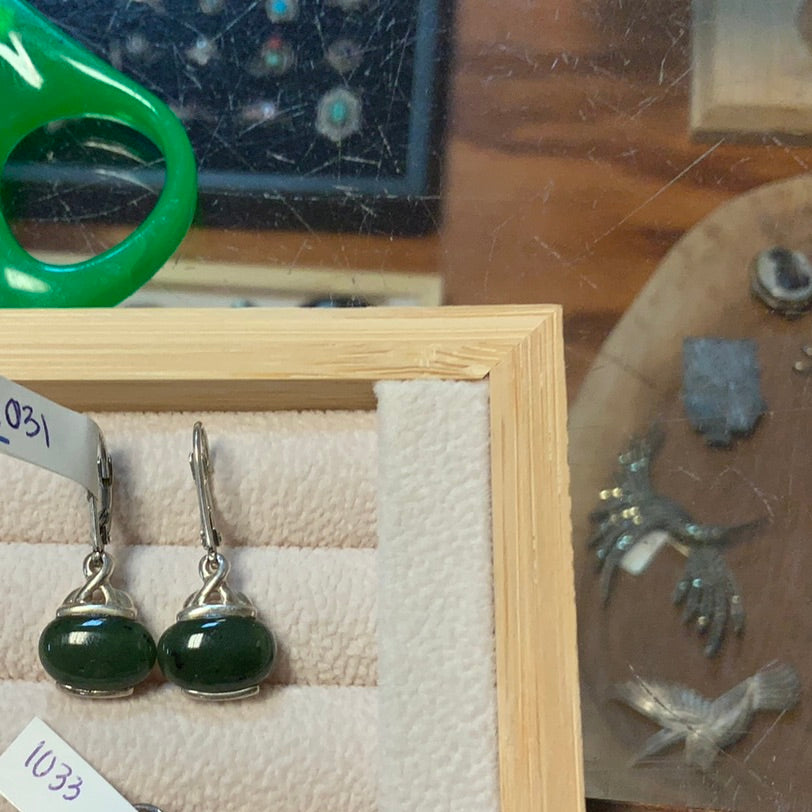 Nephrite Jade Earrings