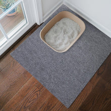 Load image into Gallery viewer, Cat Litter Box Mat | Recycled Material | Made in USA
