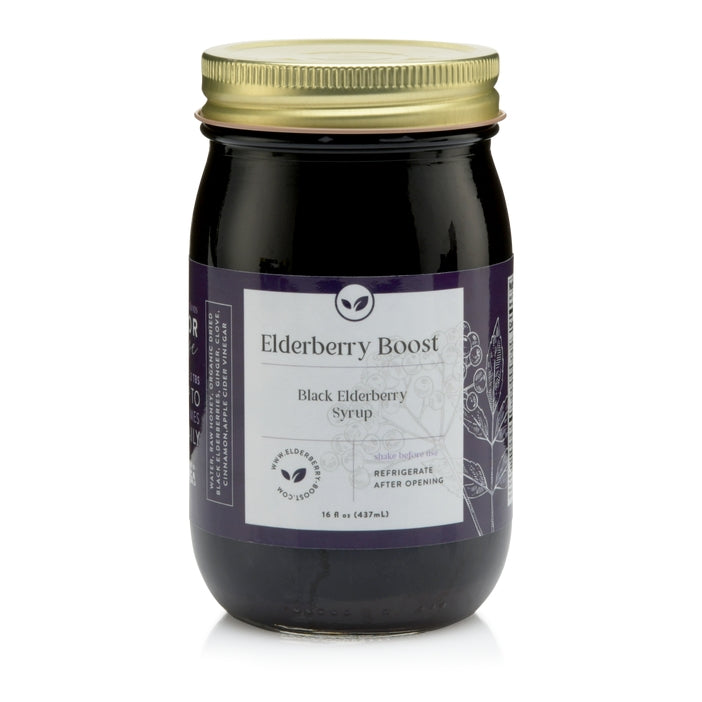 Elderberry Syrup with Honey | Elderberry Boost