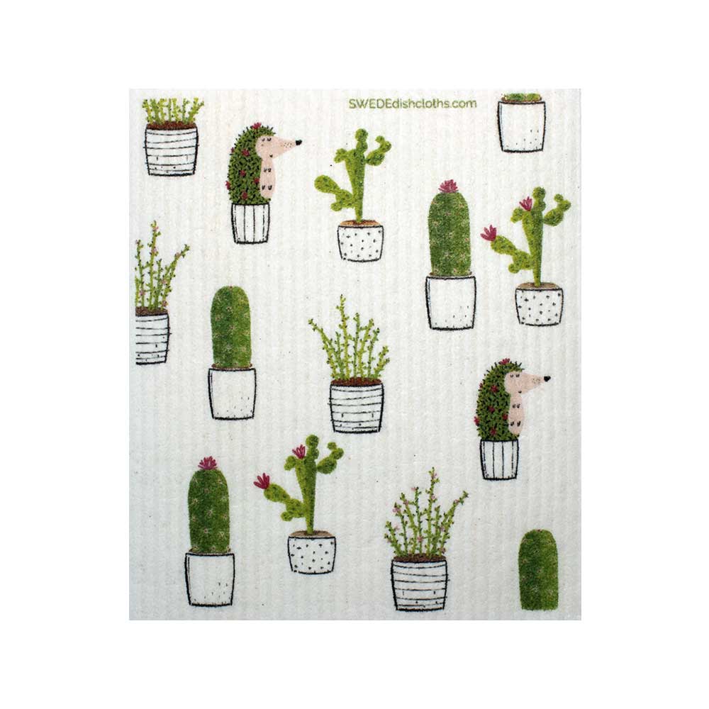 Swedish Dishcloth Cactus Collage Spongecloth