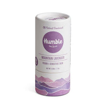 Load image into Gallery viewer, Humble Natural Deodorant | Original Formula or Vegan Formula | Made in Taos, NM
