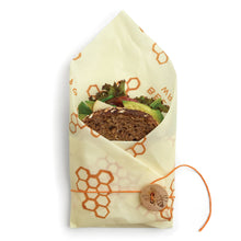 Load image into Gallery viewer, Single Sandwich | Honeycomb Print | Bee&#39;s Wrap
